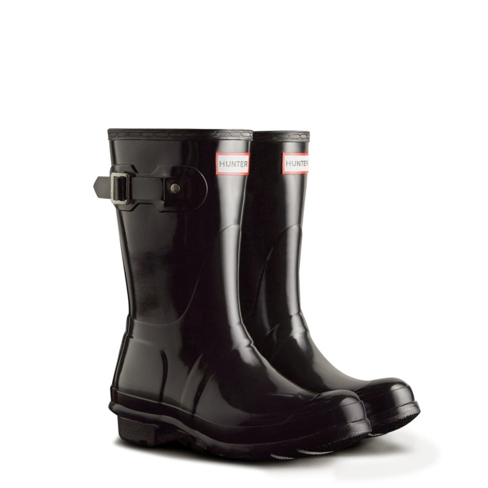 NWOT Hunter Original Short Gloss Rain Boots w/ sock inserts